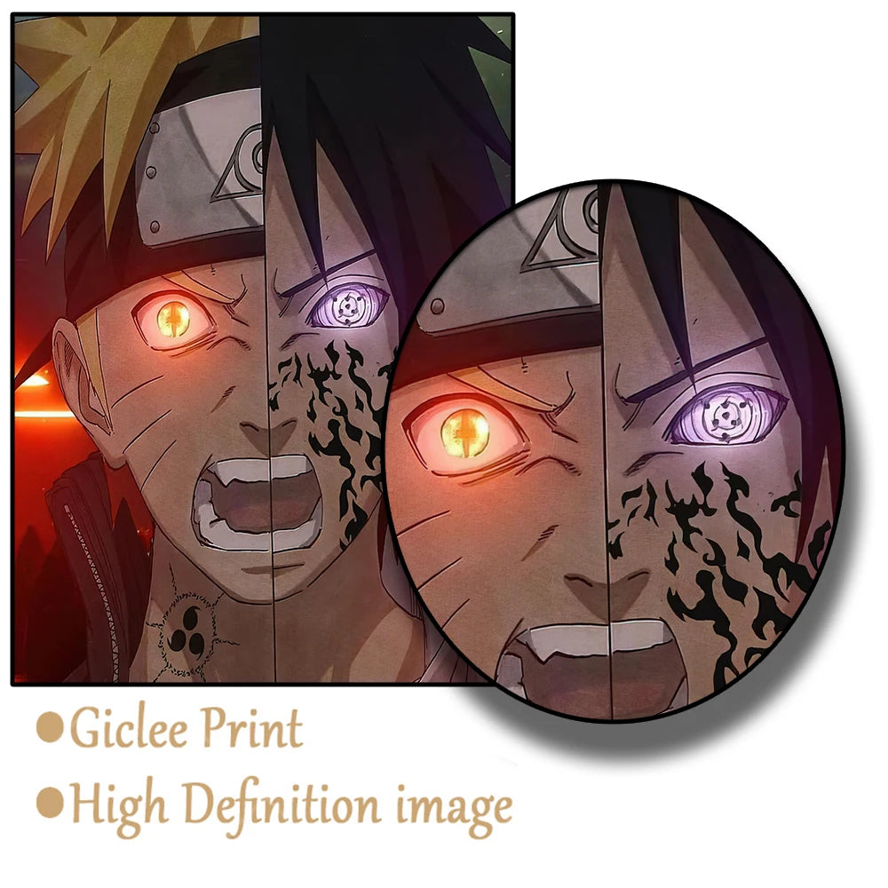 Naruto and Sasuke